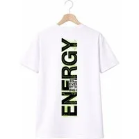 Banco T-Shirt Herren Energy Shirt Print (Einzelartikel) Hochwertiger vertikaler "Energy"-Rückenprint mit Wellen-Grafik.