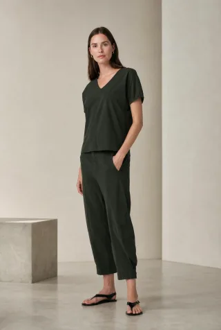 Jane Lushka - Corien pants technical jersey army - Gr. - XS
