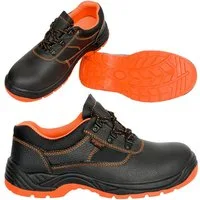 Urgent Arbeit Halbschuhe S1 Sicherheitsschuhe Bauschuhe Orange Stahlkappe Arbeitsschuh
