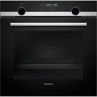 SIEMENS Pyrolyse Backofen iQ500 HB578GBS3, mit Teleskopauszug nachrüstbar, Pyrolyse-Selbstreinigung, 30 Automatikprogramme dank cookControl30, Selbstreinigungsfunktion
