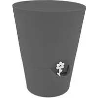 Emsa Kräutertopf 17 x 13 cm mit Selbstbewässerung (Anzahl, 1 St., Stück), Topf mit separatem Boden zur Bewässerung