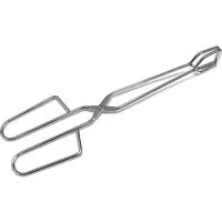 HAC24 Grillzange XXL Servierzange Lang BBQ Kochzange Grillgutwender, Edelstahl, 28,5 cm