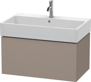 Duravit L-Cube Waschtischunterbau wandhängend Basalt Matt 784x459x394 mm - LC617704343 LC617704343