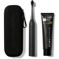 Wondersmile Schallzahnbürste Pro Travel Care Bundle, Aufsteckbürsten: 1 St., inkl. Reiseetui & Zahnpasta, Integrierter Zungenreiniger