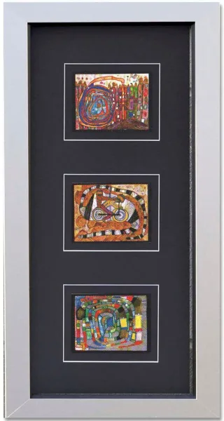 Kunstdruck HUNDERTWASSER