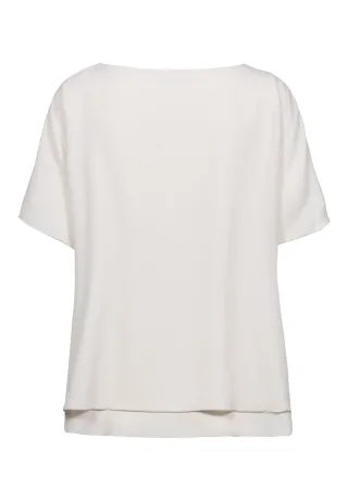 FRANK WALDER - Bluse COOL SUMMER mit Lagenoptik - Gr. - 38