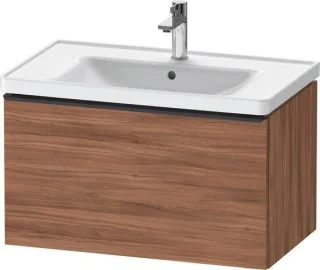 Duravit D-Neo Waschtischunterbau wandhängend Nussbaum Matt 784x452x440 mm - DE42550BD790000 DE42550BD790000