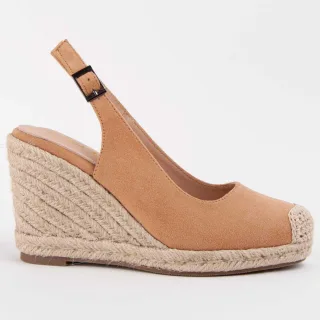 Montevita Espadrille Mit Keilabsatz Balenci7 Braun