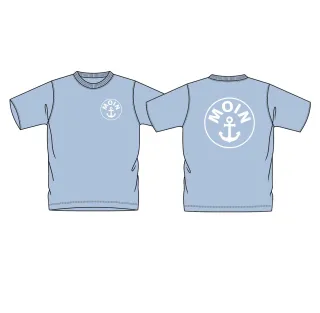 BASEFIELD - He.-T-Shirt mn horizon blue - Gr. - L