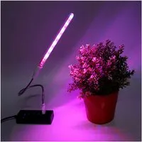 Sunicol Pflanzenlampe LED Pflanze Wachsen Lichtleiste, Rot Blau Spektrum, USB,5V, LED-Pflanzenwachstumsleuchte mit USB-Kabel, für Zimmerpflanzen