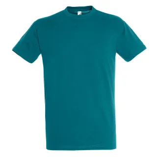 SOLS Herren Regent T-Shirt mit kurzen Ärmeln (Duck Blue)