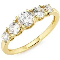 Firetti Fingerring Schmuck Geschenk Silber 925 Silberring Verlobungsring, mit Zirkonia (synth)