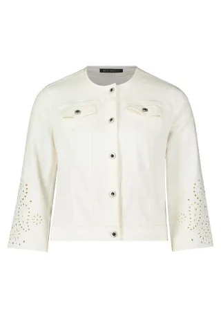 Betty Barclay - Jeansjacke rohweiß - Gr. - 40