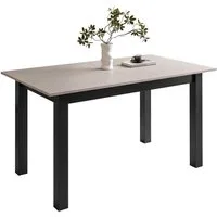 Lookway Klapptisch Ausklappbarer Tisch für 6-8 Personen Wohnzimmer ARTON 140 cm, Breite: 140-195