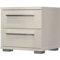 OTTO home Nachtkommode Piano, Nachttisch aus FSC-zertifiziertem Holzwerkstoff, Made in Europe (45/40/43 oder 61cm (B/T/H), ideal passend zum Boxspringbett), UV lackiert, hochglänzend, Soft-Close Funktion, 2 oder 3 Schubladen