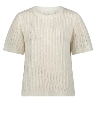 Betty & Co - Strickpullover rohweiß - Gr. - L