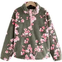 Bath & Body Works Fleecejacke Borg-Fleece, Kirschblüte (1-St)