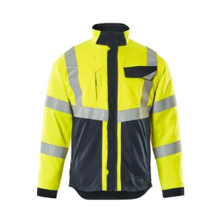 MASCOT Biel Jacke MULTISAFE Hi-vis Gelb / Schwarzblau Hi-vis Gelb / Schwarzblau M - 13809-216-17010-M