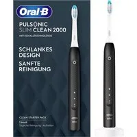 Oral-B Elektrische Zahnbürste Oral-B Pulsonic Slim Clean 2000 Black 396208 Elektrische Zahnbürste S