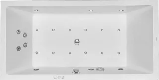 Duravit Starck Whirlwanne Weiß 1800x900 mm - 760052000CP1000 760052000CP1000
