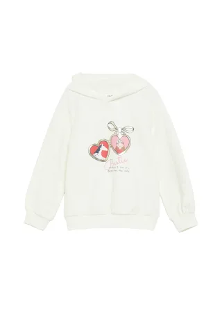 s.Oliver - Sweatshirt creme/weiß - Gr. - 122