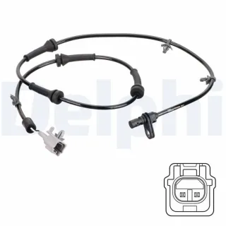 Delphi ABS-Sensor hinten Nissan Qashqai 1 SS20806