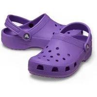 Crocs Sandale Classic Clog K violett Kinder Badeschuh
