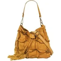 Samantha Look Henkeltasche, echt Leder, Made in Italy