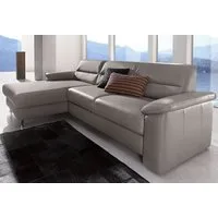 sit&more Ecksofa Ascara L-Form, inklusive Boxspring/Federkern-Polsterung, wahlweise mit Bettfunktion
