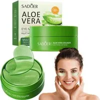 Montegoni Augenpads gegen Augenringe und Schwellungen, Anti Aging, Beruhigende, Augenmaske, 60 Stück Augen Pads, Augenpflege Pads gegen Falten, Augenmaske Anti-Falten Wirkung