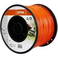 STIHL Fadenkopf Trimmerfaden Mähfaden rund Ø 2,4 mm x 253 m Länge Orange