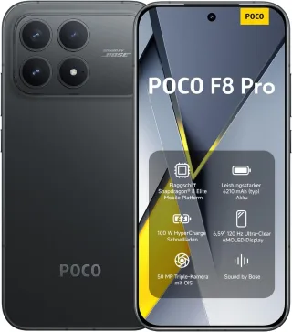 Xiaomi Poco F8 Pro 512GB [Dual-Sim] schwarz