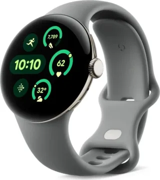 Pixel Watch 3, Smartwatch gold, 41mm, WiFi, Sportarmband in Hazel