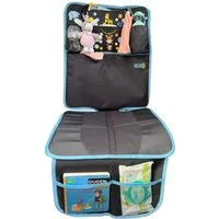 HECKBO Kindersitzunterlage 1x Auto Kindersitzunterlage XL, Schutzunterlage Kindersitz Sitzschutz