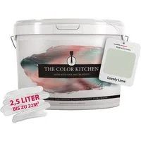 A.S. Création Wand- und Deckenfarbe Seidenmatt Innenfarbe THE COLOR KITCHEN, für Wohnzimmer Schlafzimmer Flur Küche, versch. Grüntöne