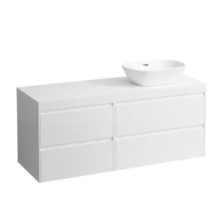 Laufen Waschtischunterschrank und Waschtisch-Platte LANI 495x1370x580 H4045831122601