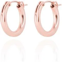 CLASSYANDFABULOUS Jewelry Paar Creolen Small Classy Hoops - 14k Roségold filled