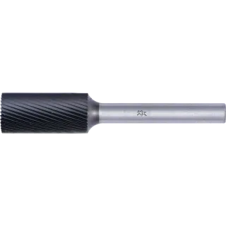 PFERD TOOLS Hartmetall Hochleistungsfrässtift Zylinder ZYAS stirnverzahnt Ø 12x25mm Schaft-Ø 6mm Z5 HICOAT beschichtet universal fein - 21100557