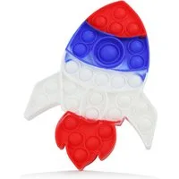 Frentree Lernspielzeug Push Pop Anti-Stress, Spielzeug, Fidget Toy für Kinder und Erwachsene Eis, Kreis Pop It