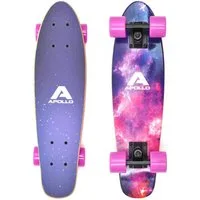 Apollo Miniskateboard Fancyboard Classic Blue 22", kompakt mit hochwertiger Verarbeitung