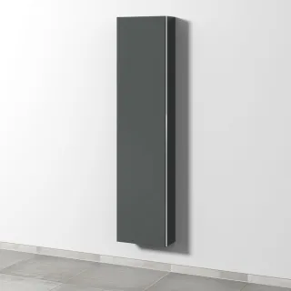 Sanipa 3way Hochschrank mit 1 Tür, Anthrazit-Matt BR16422