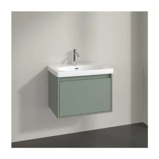 Villeroy und Boch Skyla Waschtischunterschrank C78500AF 1 Auszug, 622 x 436 x 439 mm, Soft Green