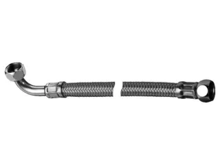 Schell Flexibler Schlauch Clean-Fix-S 200mm mit 3/8"ÜM mit 3/8"Winkel chr.lose 102180630