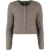 OS Trachten Strickjacke Swoyar Trachtenjacke mit Rautenmuster