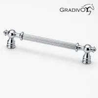 Gradivo Möbelgriff Schrankgriff Bügelgriff 953 - Chrom, 160 mm