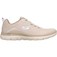 Skechers ARCH FIT ENGINEERED MESH LACE-UP W NATURAL TAUPE Sneaker
