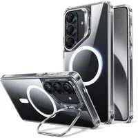 ESR Handyhülle ESR Classic Hybrid HaloLock Case mit Stash Stand Galaxy S26/+/Ultra, 3,3m Fallschutz, Vergilbungsbeständig, 1,5kg starke Magnete
