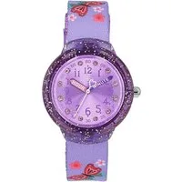 TOM TAILOR Quarzuhr 2100710, Armbanduhr, Kinderuhr, Mädchen, analog, Glassteine