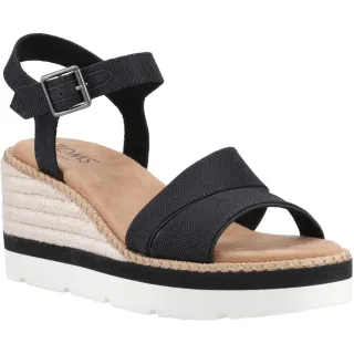 TOMS Darya Polyester Damen Schwarz Sandalen