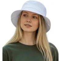 Taschen4life Sonnenhut Leinen Hut Größenverstellbar, unisex, Fischerhut